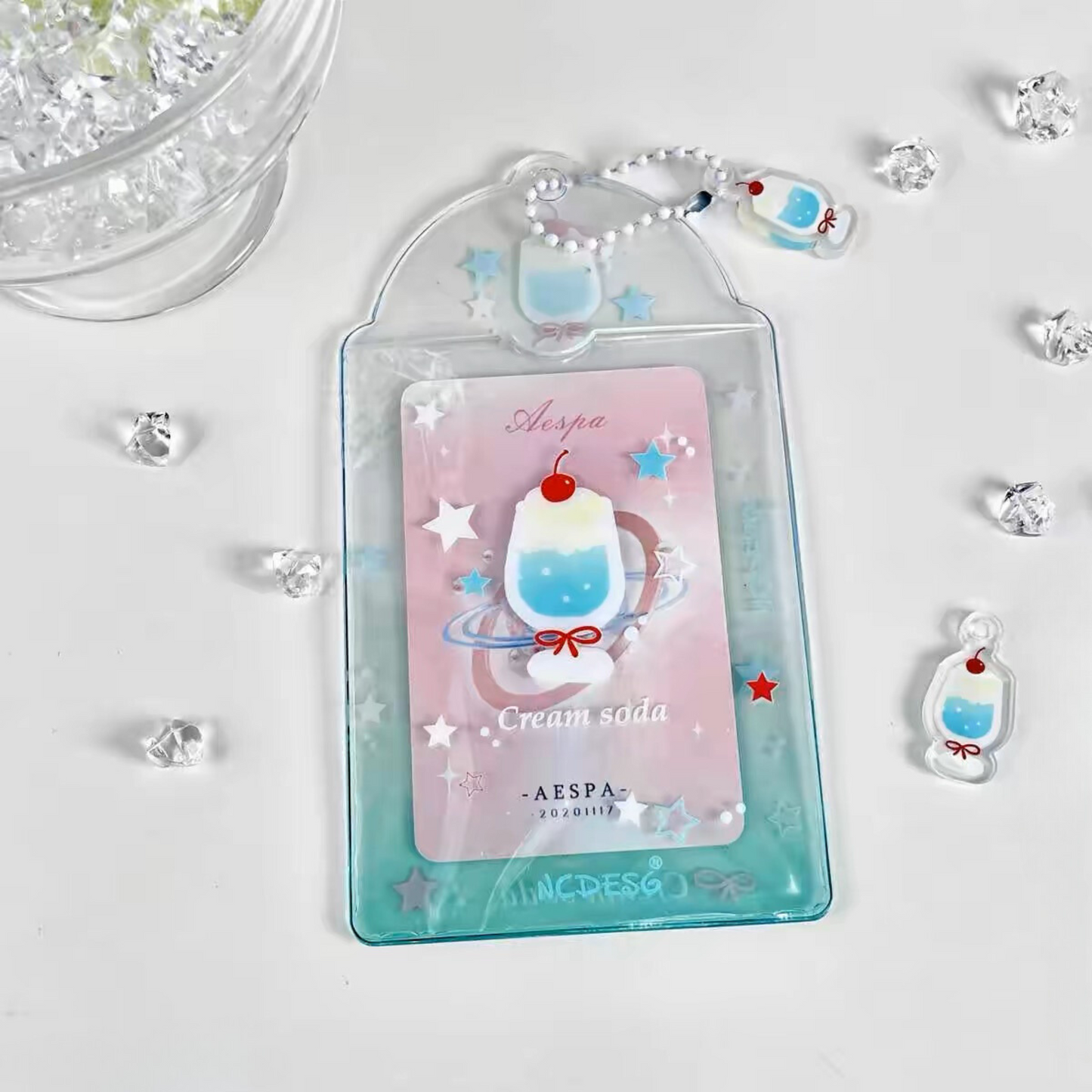Cream Soda Card Holder | Kpop photocard holder