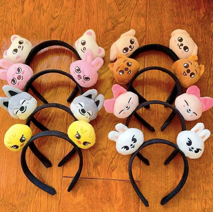 Stray Kids Skzoo Plush Headband|STAY Gift|Kpop Fanmade Accessories Gift Merch