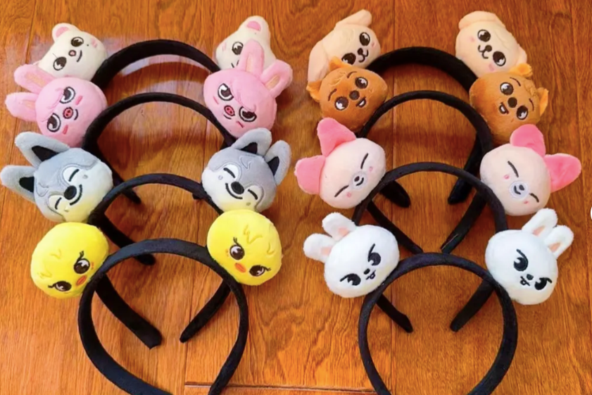 Stray Kids Skzoo Plush Headband|STAY Gift|Kpop Fanmade Accessories Gift Merch