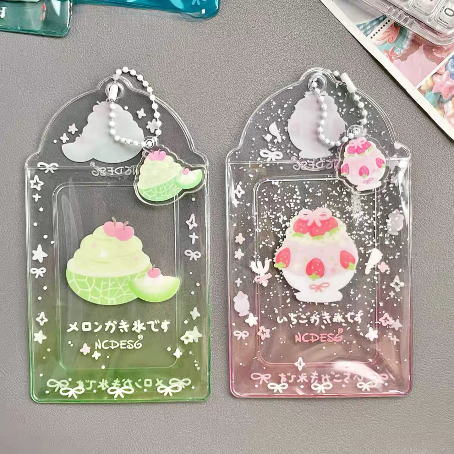 Fruit Shaved Ice Card Holder | Kpop photocard holder