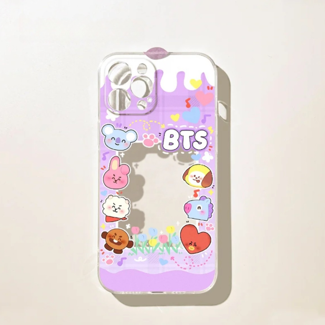 BTS BT21 Inspired Photocard Phone Case|ARMY Kpop Merch Gift