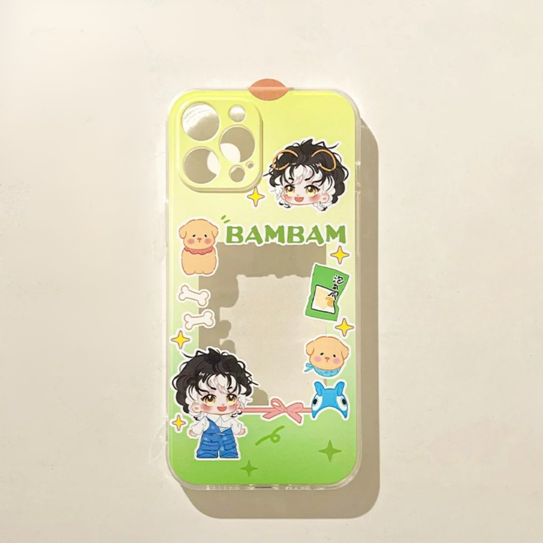 GOT7 BamBam Inspired Photocard Phone Case|IGOT7 아가새 Kpop Merch Gift