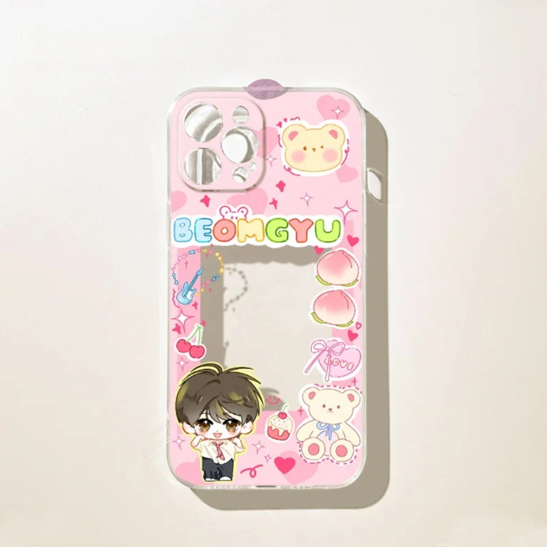 TXT BEOMGYU Inspired Photocard Phone Case|MOA Kpop Merch Gift