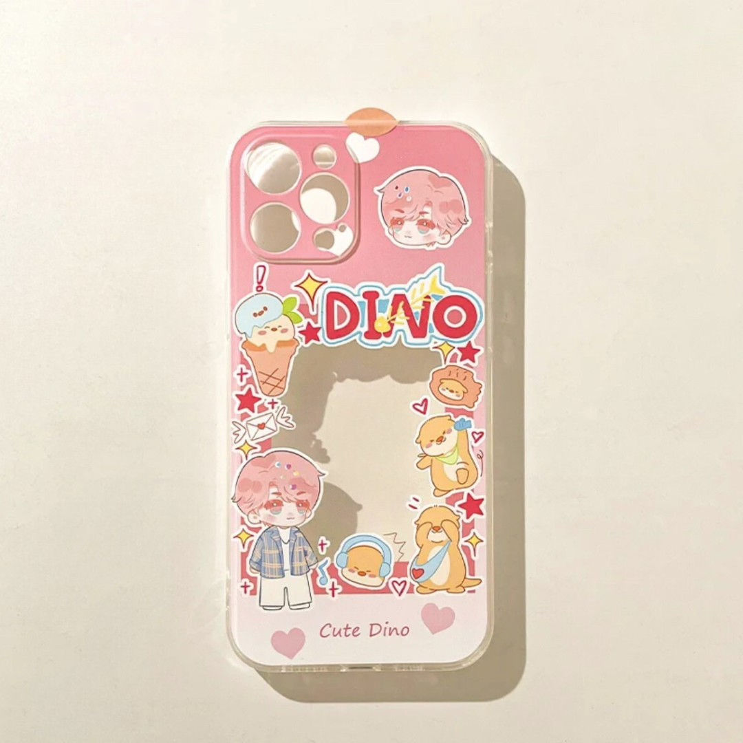 Seventeen Dino Inspired Photocard Phone Case|Carat Kpop Merch Gift