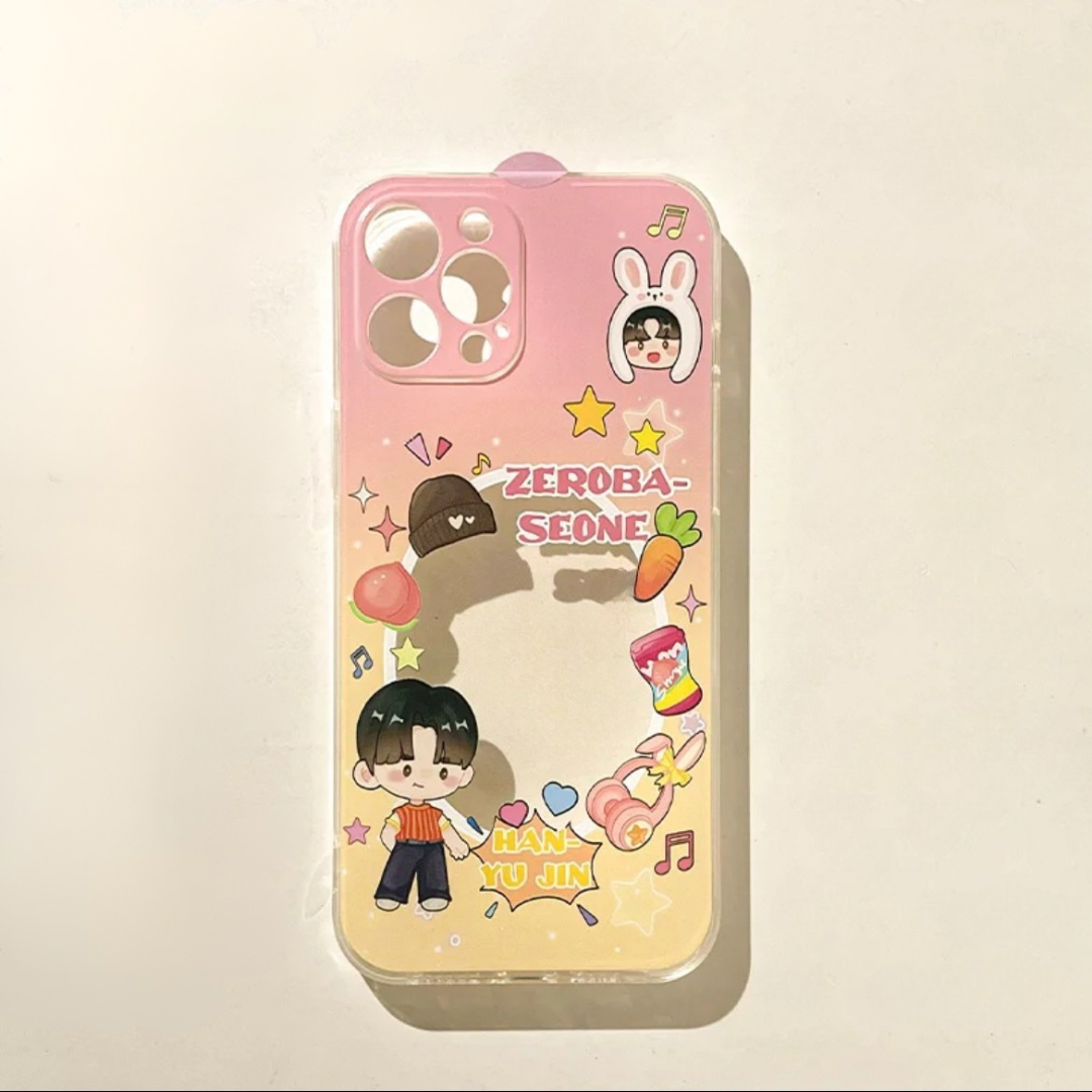 ZEROBASEONE ZB1 YU JIN Inspired Photocard Phone Case|ZEROSE Kpop Merch Gift