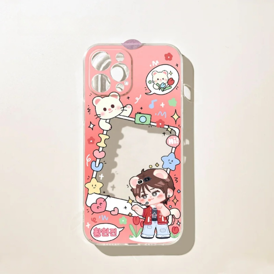 Stray Kids Hyunjin Inspired Photocard Phone Case|STAY Kpop Merch Gift   kcaseroom