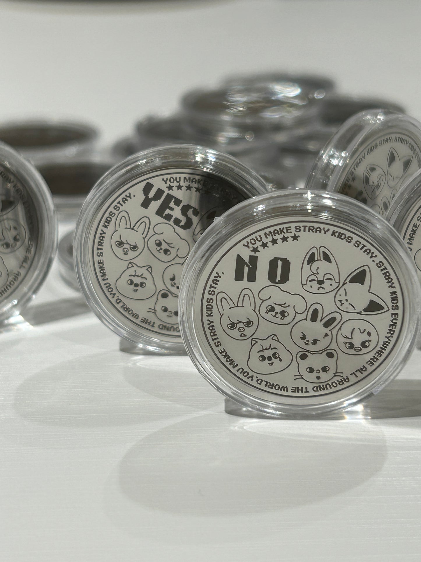 Stray Kids Skzoo Yes No Coin Decision Maker|STAY SKZ Gift|Kpop Fanmade Gift