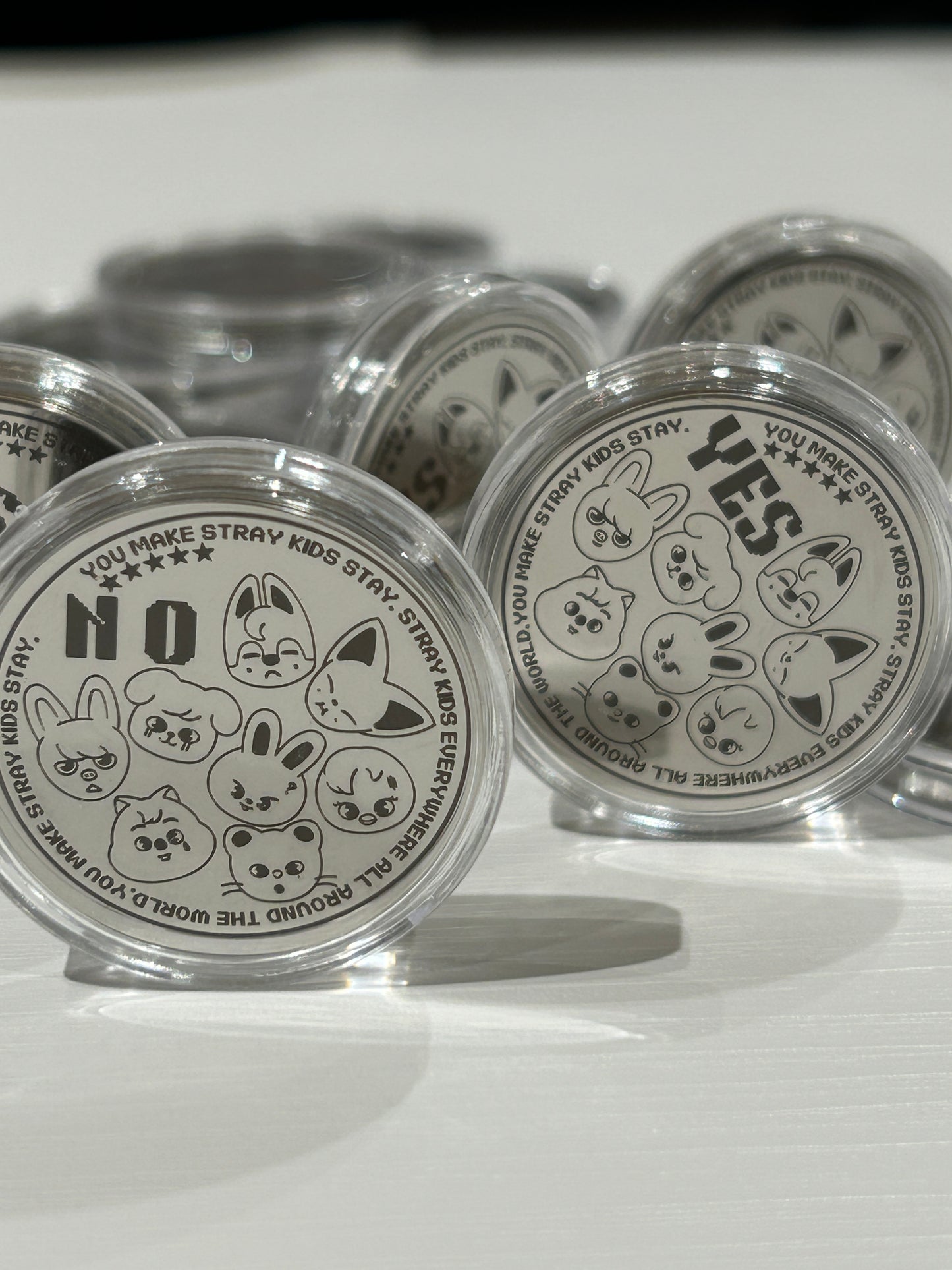 Stray Kids Skzoo Yes No Coin Decision Maker|STAY SKZ Gift|Kpop Fanmade Gift