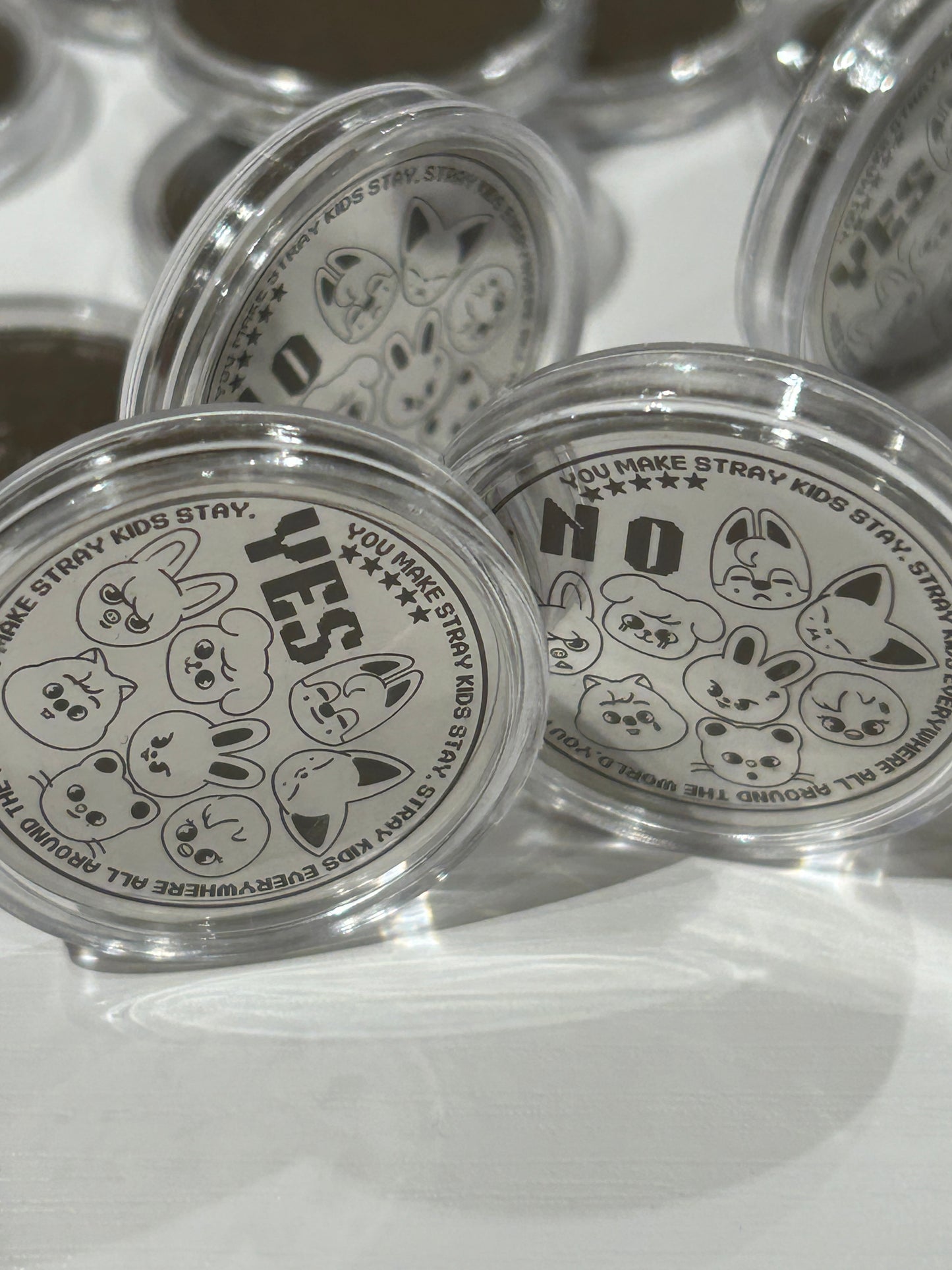 Stray Kids Skzoo Yes No Coin Decision Maker|STAY SKZ Gift|Kpop Fanmade Gift