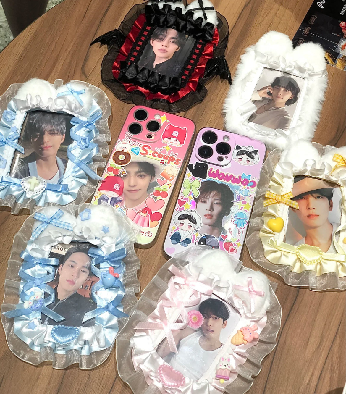 Seventeen Wonwoo Inspired Photocard Phone Case|Carat Kpop Merch Gift