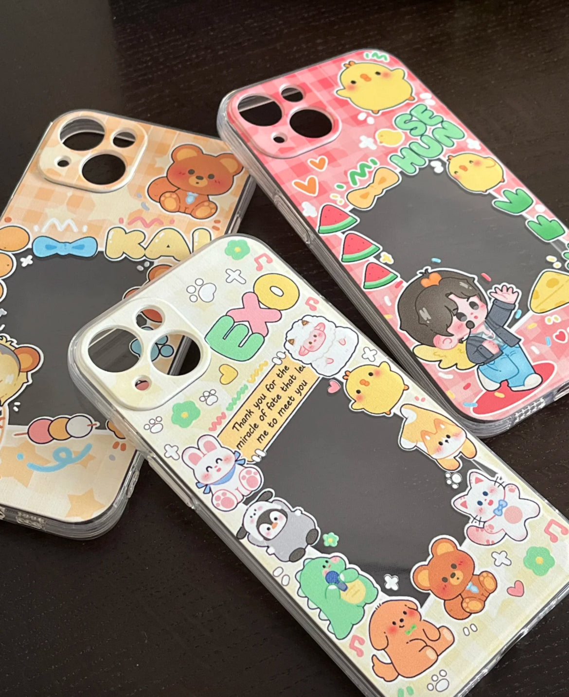 EXO Baekhyun Inspired Photocard Phone Case|EXO-L Kpop Merch Gift