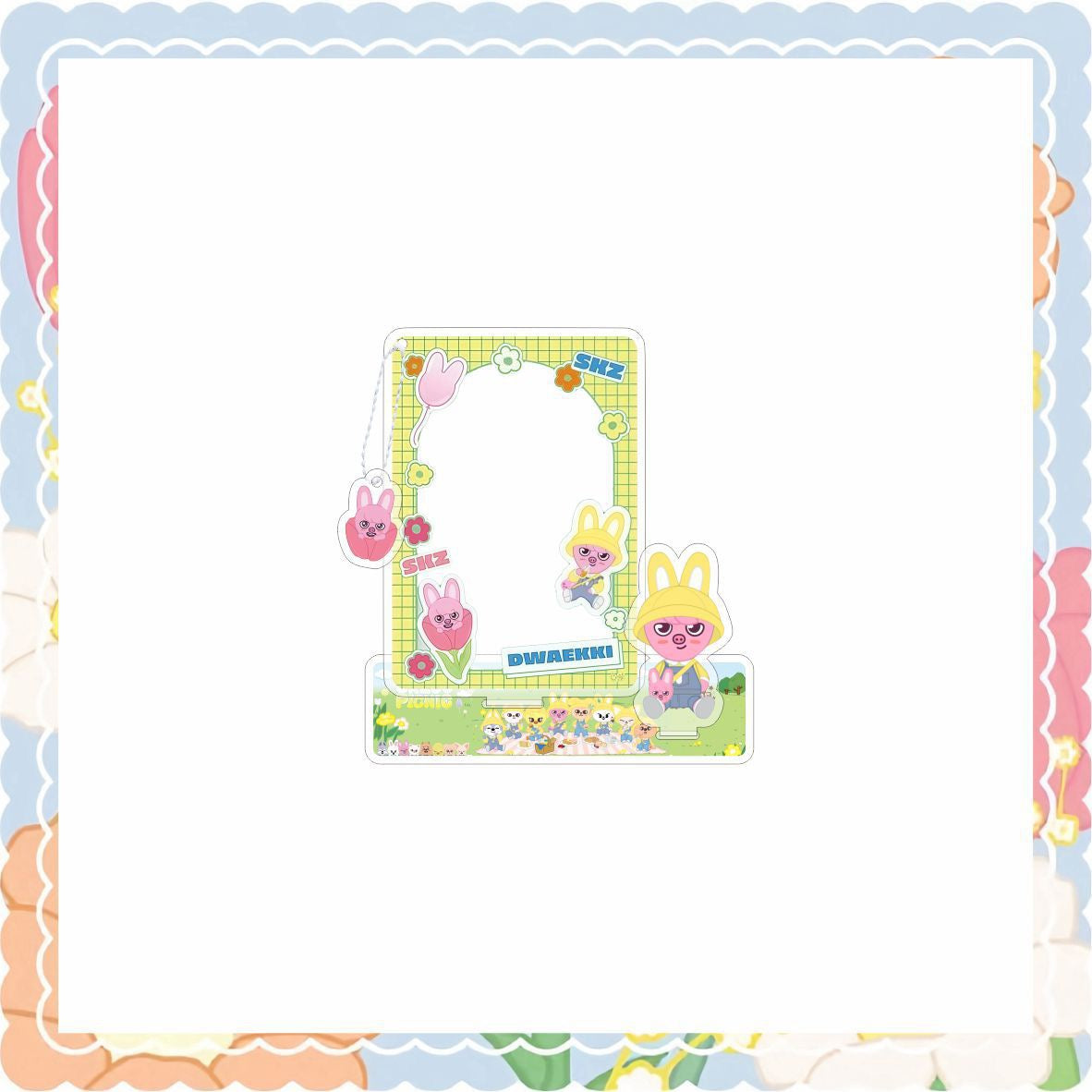 Stray Kids Skzoo Popup Acrylic Photocard Holder Standee|STAY Gift|Kpop Fanmade Accessories Gift Merch