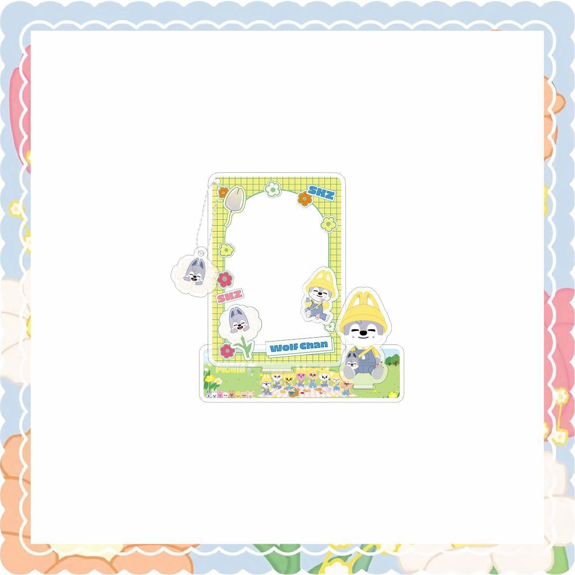 Stray Kids Skzoo Popup Acrylic Photocard Holder Standee|STAY Gift|Kpop Fanmade Accessories Gift Merch