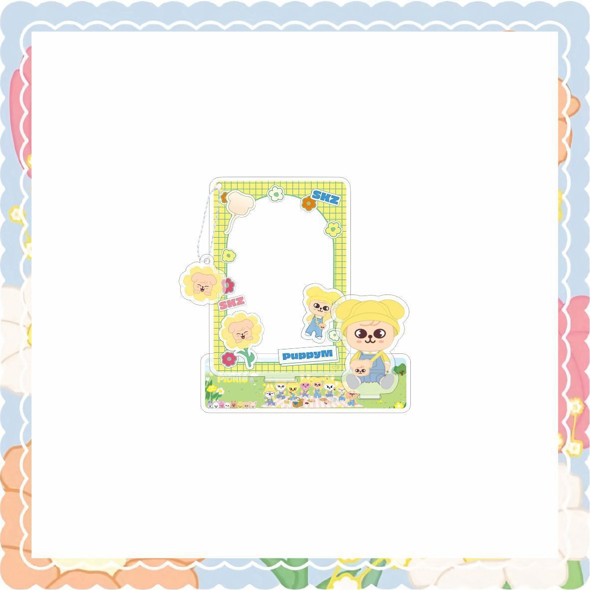 Stray Kids Skzoo Popup Acrylic Photocard Holder Standee|STAY Gift|Kpop Fanmade Accessories Gift Merch