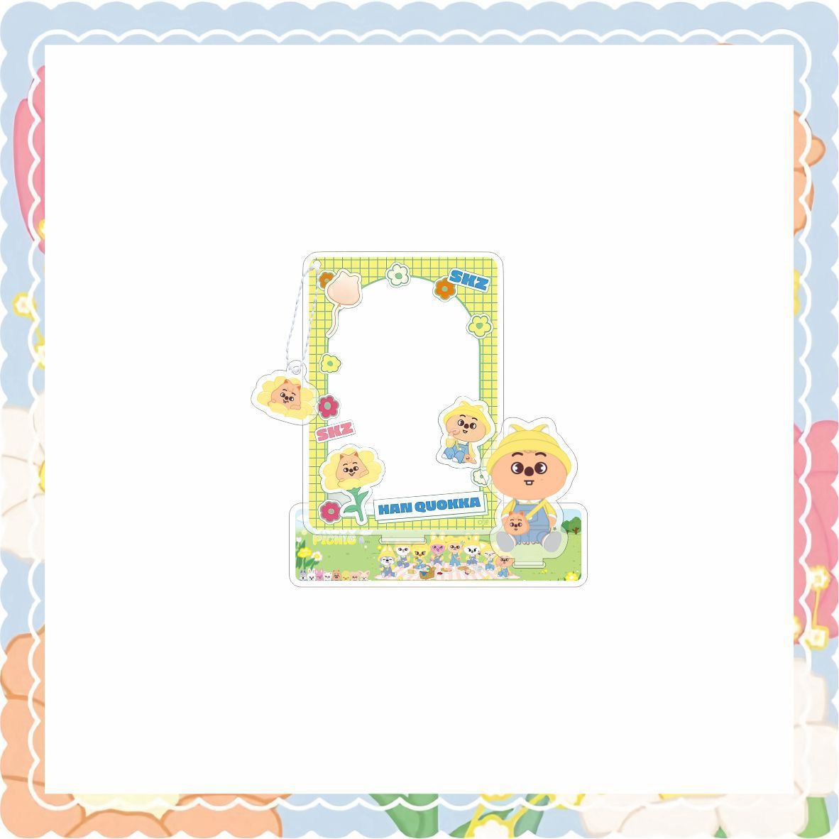 Stray Kids Skzoo Popup Acrylic Photocard Holder Standee|STAY Gift|Kpop Fanmade Accessories Gift Merch