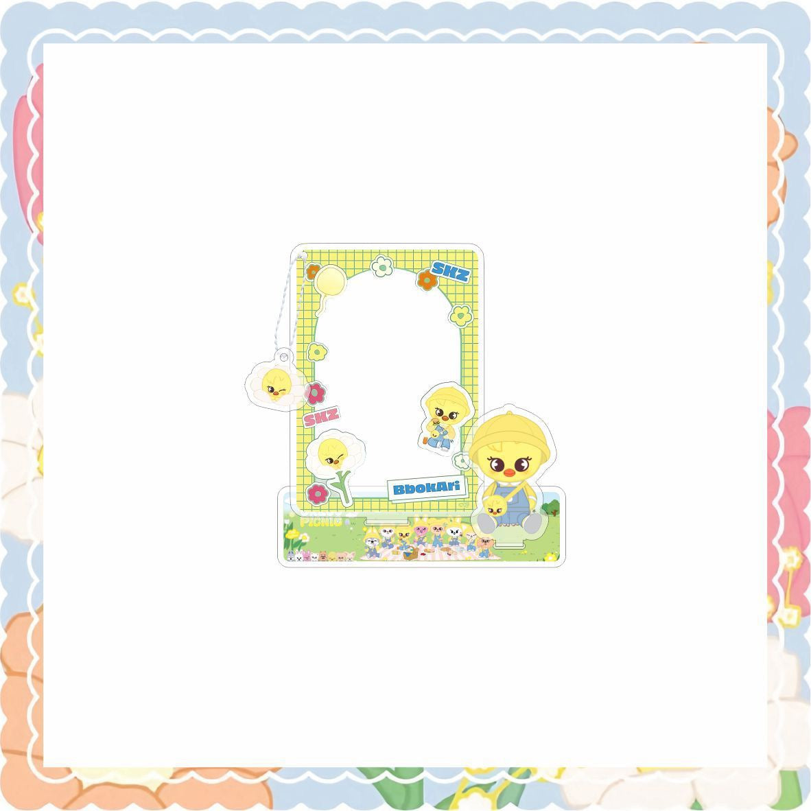 Stray Kids Skzoo Popup Acrylic Photocard Holder Standee|STAY Gift|Kpop Fanmade Accessories Gift Merch