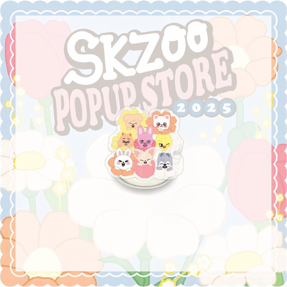 Stray Kids Skzoo Popup Phone Grip|STAY Gift|Kpop Fanmade Accessories Gift Merch