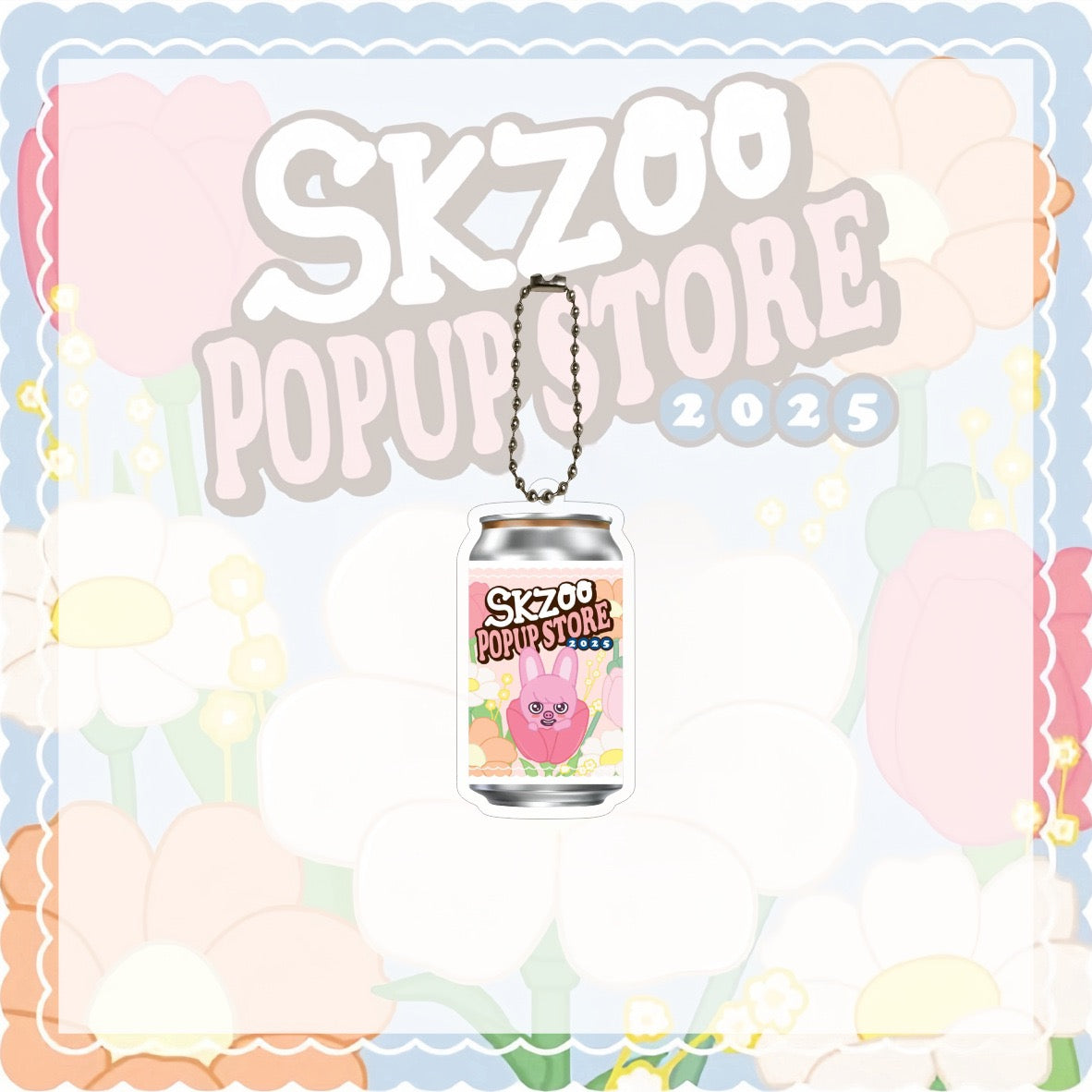 Stray Kids Skzoo Cans Acrylic Keychain|STAY Keychain|Kpop Fanmade Accessories Gift Merch