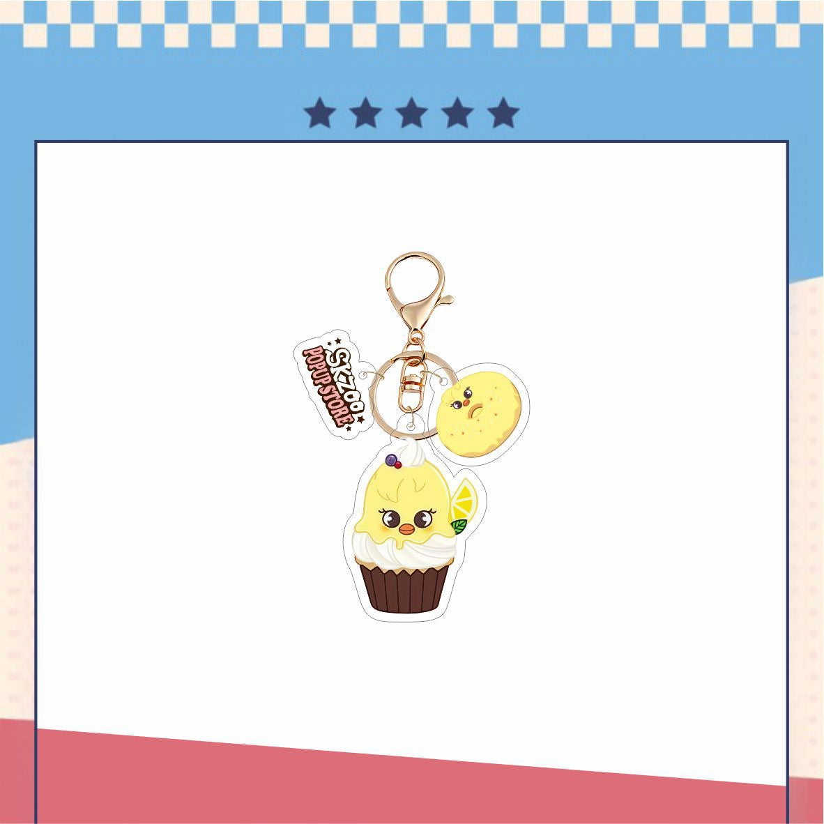 Stray Kids Skzoo Donut Acrylic Keychain|STAY Keychain|Kpop Fanmade Accessories Gift Merch