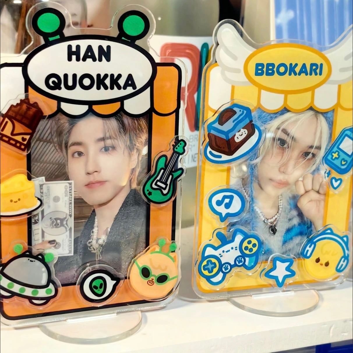 Stray Kids Skzoo Acrylic Photocard Holder Standee|STAY Gift|Kpop Fanmade Merch