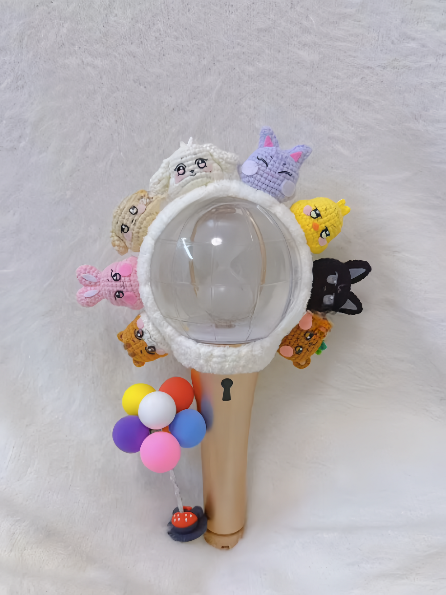 ATEEZ Lightstick Crochet Cover|Aniteez-inspired Merch|Kpop Lightstick deco|ATINY Gift Merch