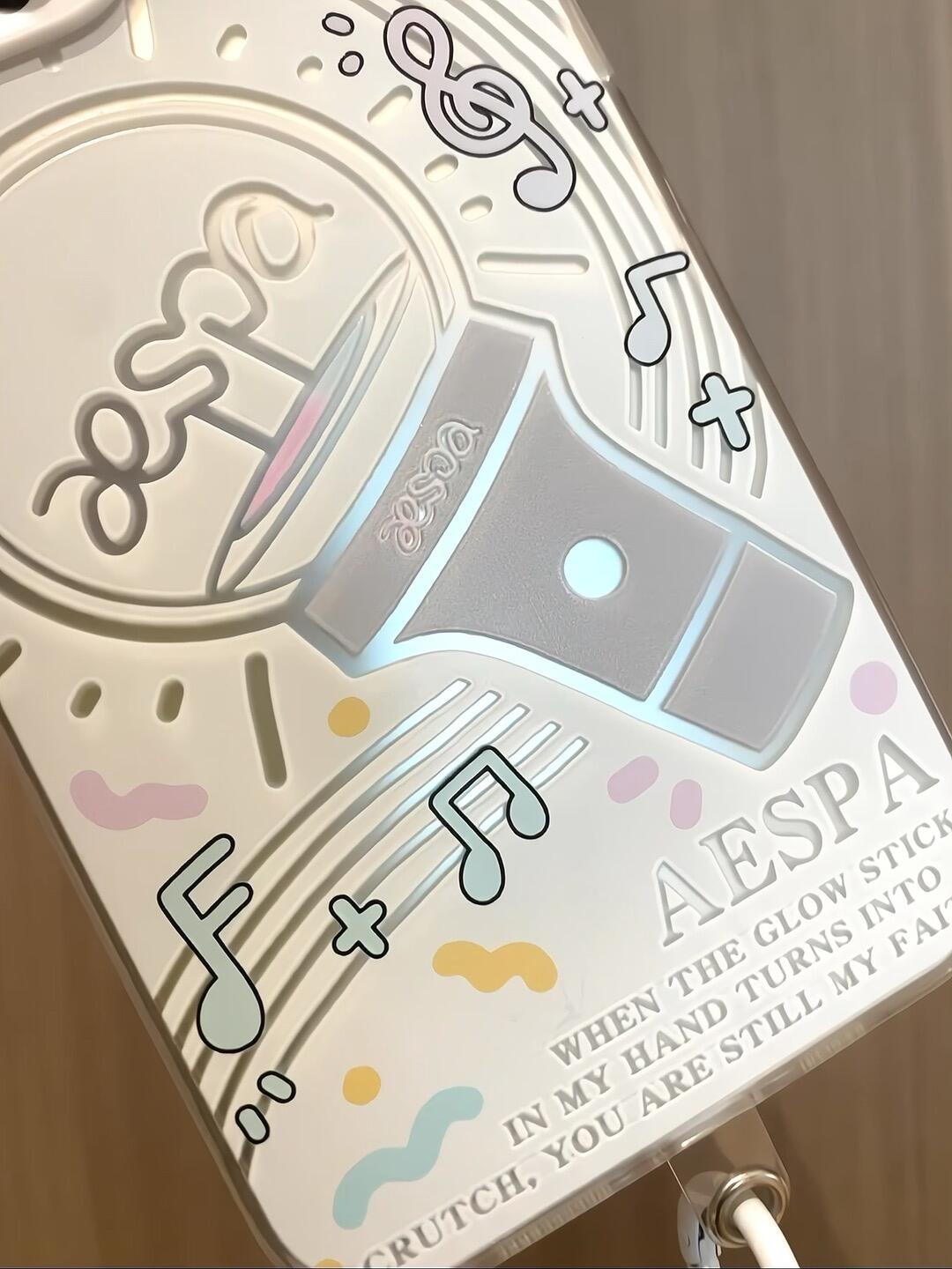 Aespa Lightstick Kpop Phone Case | Gift for MY 마이