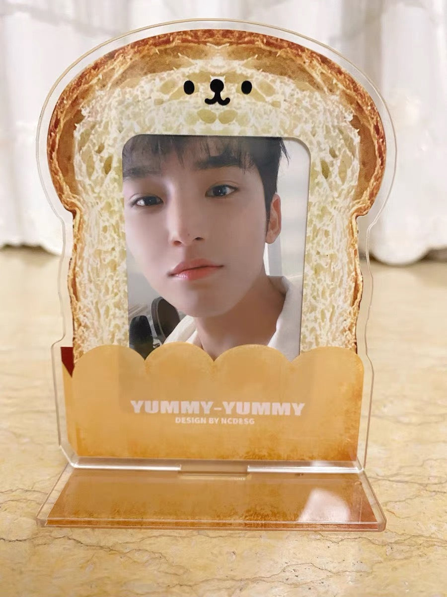 Toast Acrylic PhotoCard Stand | Kpop PhotoCard Holder Display