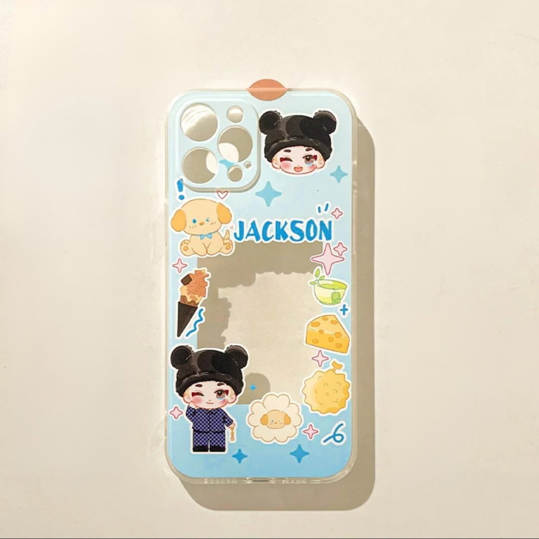 GOT7 Jackson Wang Inspired Photocard Phone Case|IGOT7 아가새 Kpop Merch Gift