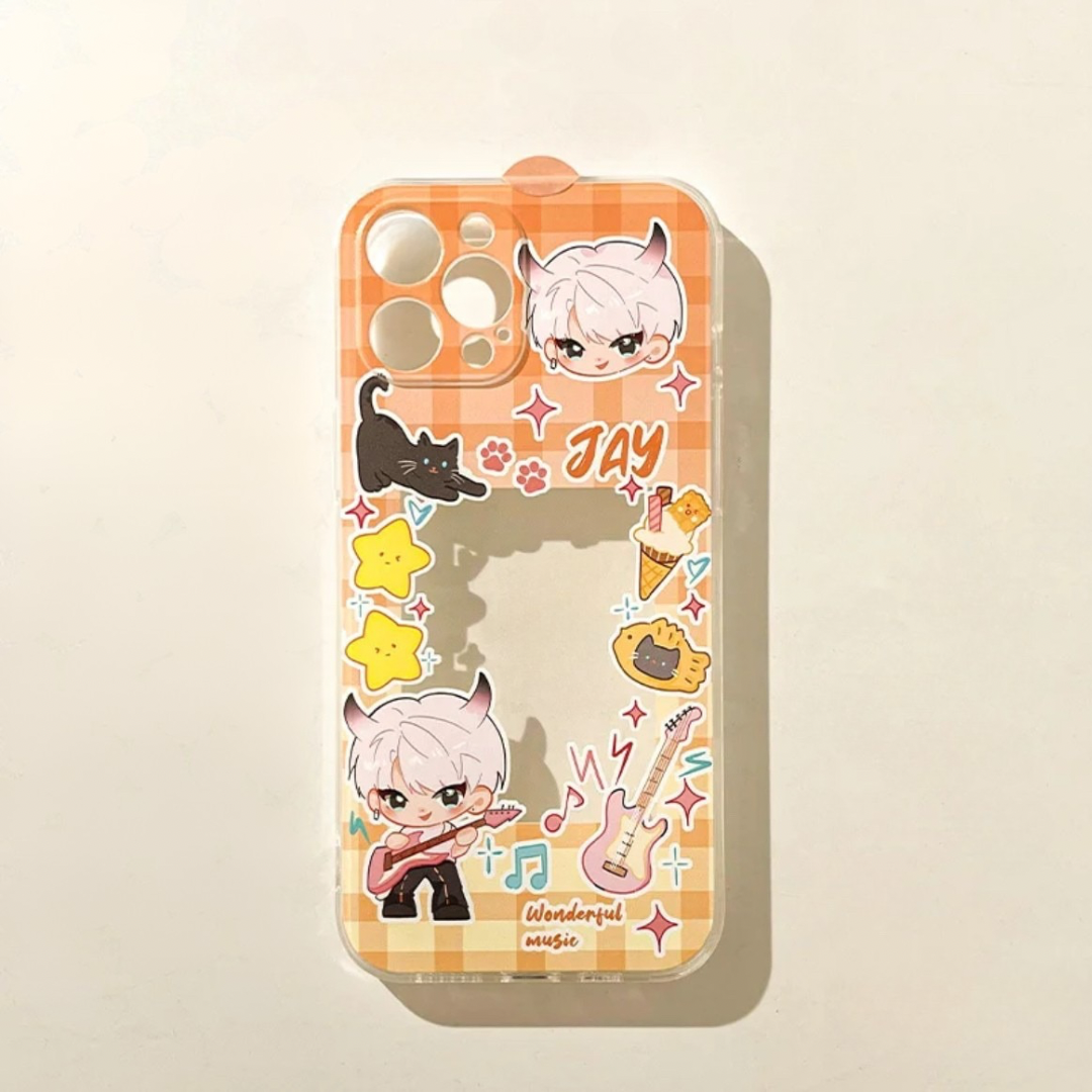 Enhypen JAY Inspired Photocard Phone Case|ENGENE Kpop Merch Gift
