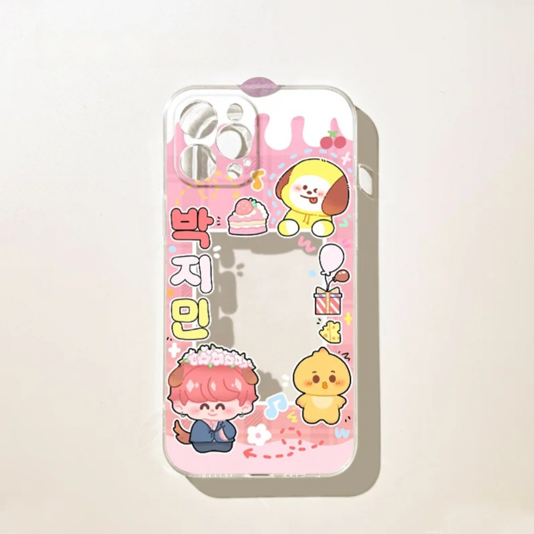 BTS Jimin 박지민 Inspired Photocard Phone Case|ARMY Kpop Merch Gift