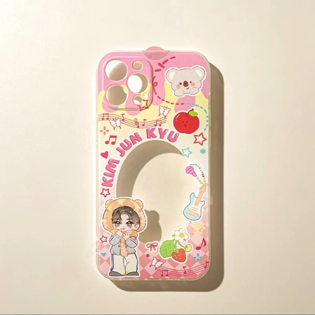 Treasure Jun Kyu Inspired Photocard Phone Case| Treasure Maker Kpop Merch Gift