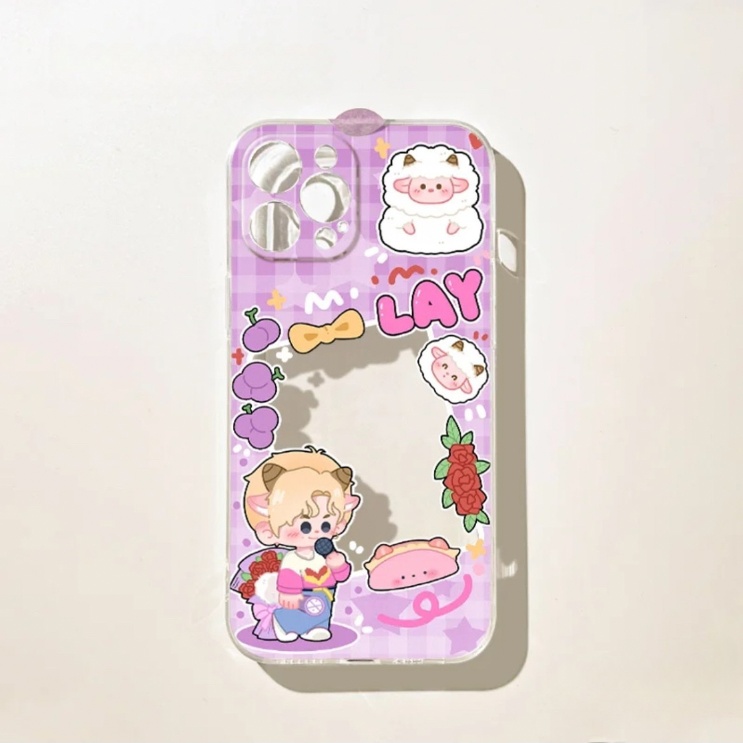 EXO Lay Inspired Photocard Phone Case|EXO-L Kpop Merch Gift
