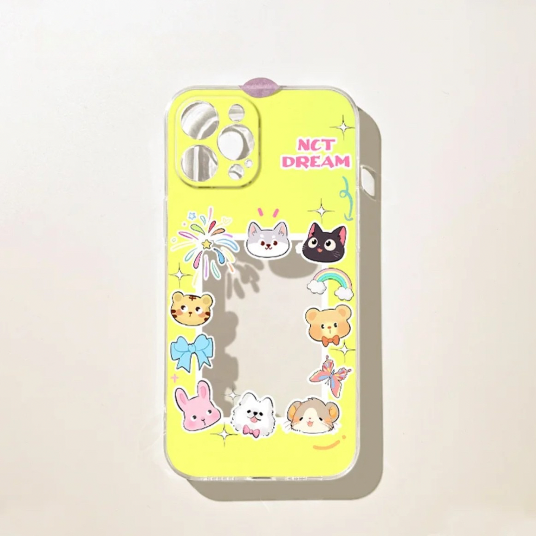 NCTDREAM Cartoon Style Inspired Photocard Phone Case|NCTzen Kpop Merch Gift