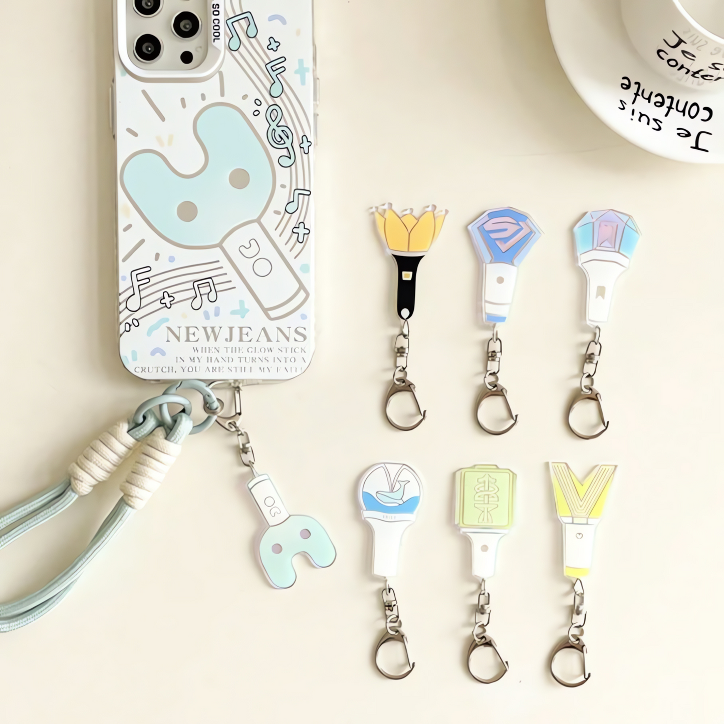 Kpop Lightstick Keychain Part.2