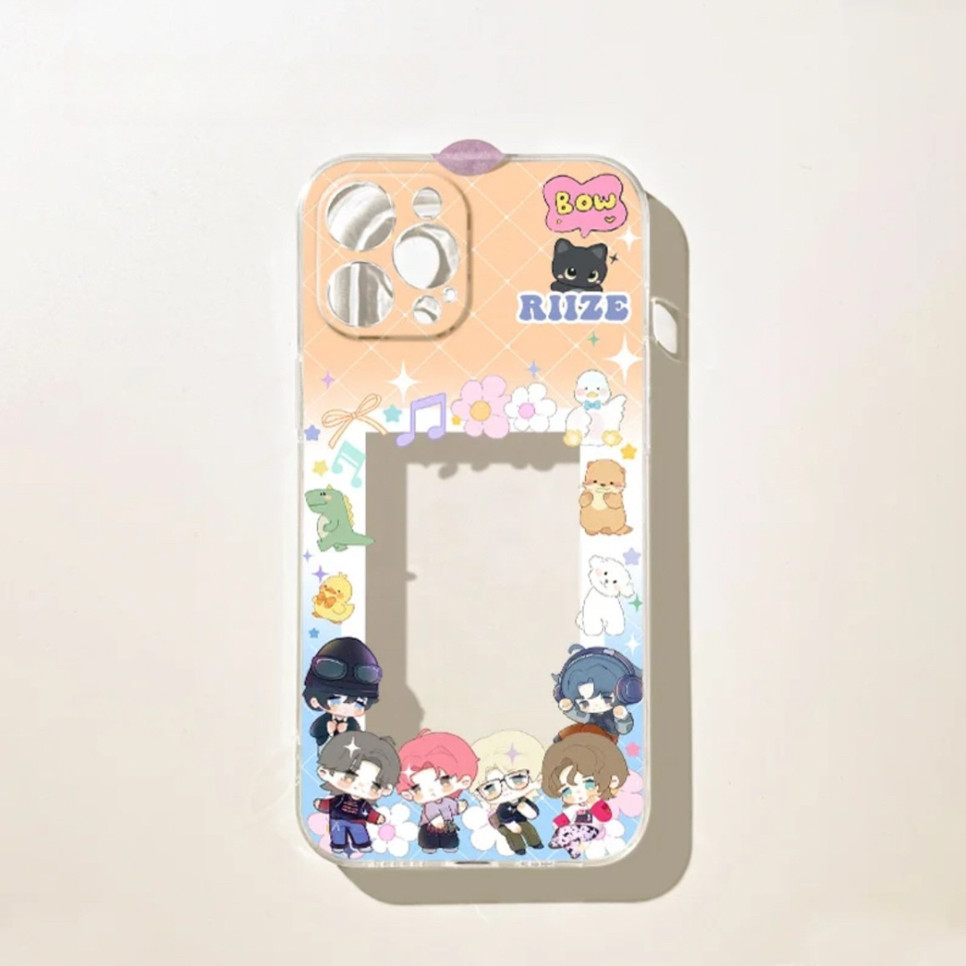 RIIZE Cartoon Style Inspired Photocard Phone Case|BRIIZE Kpop Merch Gift