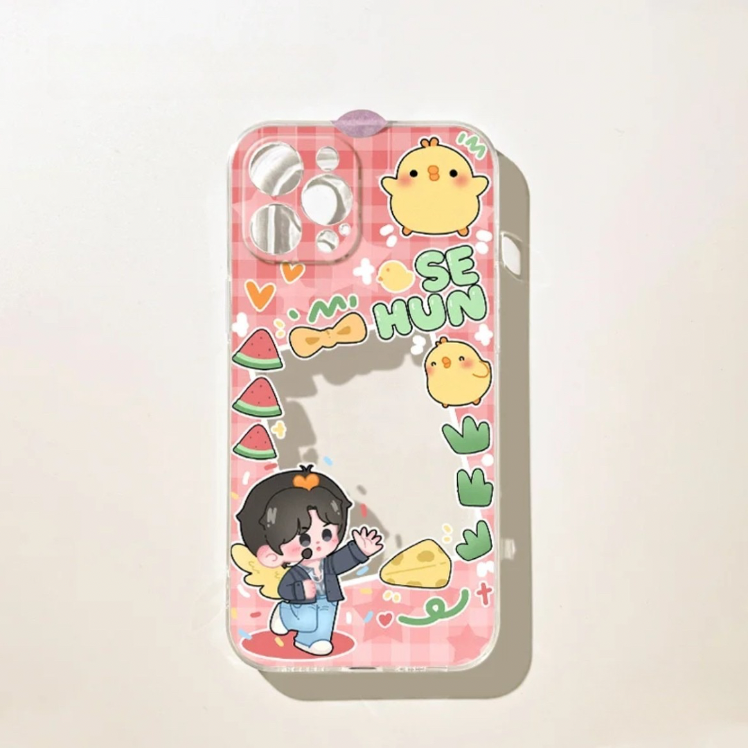 EXO Sehun Inspired Photocard Phone Case|EXO-L Kpop Merch Gift