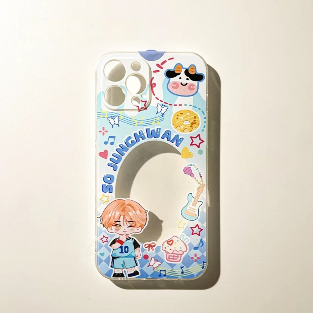Treasure Jung Hwan Inspired Photocard Phone Case| Treasure Maker Kpop Merch Gift