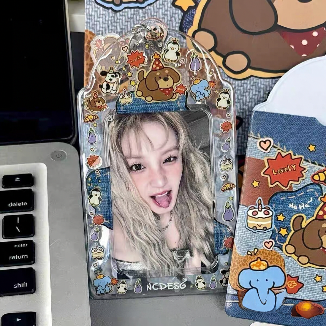 Cowboy Puppy Card Holder | Kpop photocard holder