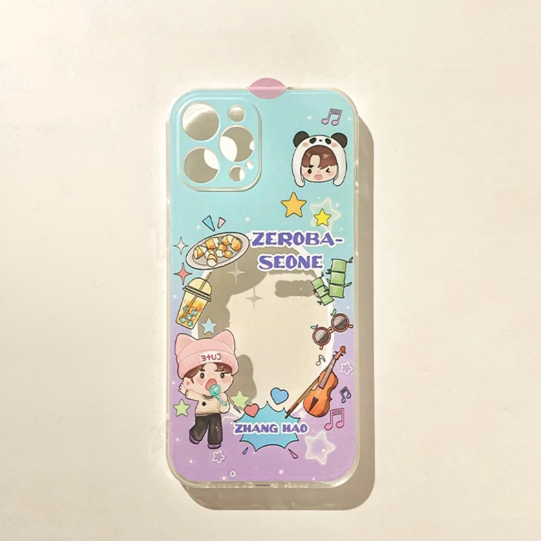 ZEROBASEONE ZB1 ZHANG HAO Inspired Photocard Phone Case|ZEROSE Kpop Merch Gift
