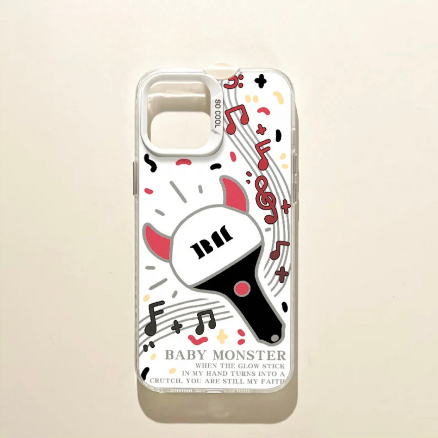 BabyMonster Lightstick Kpop Phone Case | Gift for Monstiez