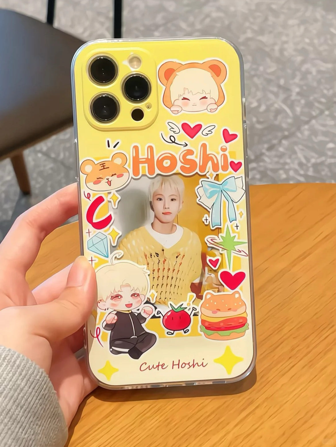 Seventeen Hoshi Inspired Photocard Phone Case|Carat Kpop Merch Gift