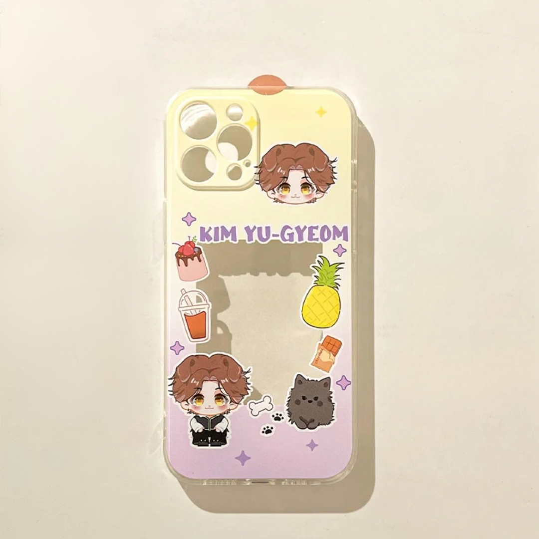 GOT7 Yu-Gyeom Inspired Photocard Phone Case|IGOT7 아가새 Kpop Merch Gift