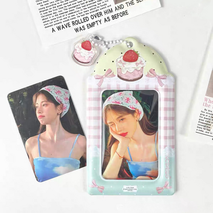 Strawberry Cake Card Holder | Kpop photocard holder