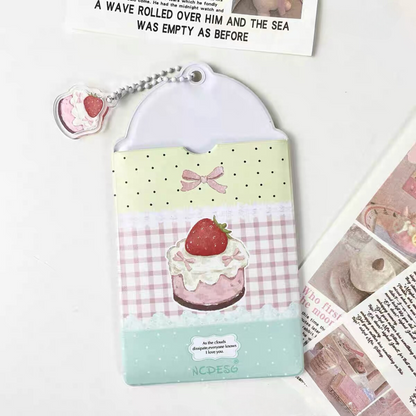 Strawberry Cake Card Holder | Kpop photocard holder