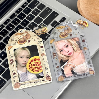 Coffee Kitty Card Holder | Kpop photocard holder