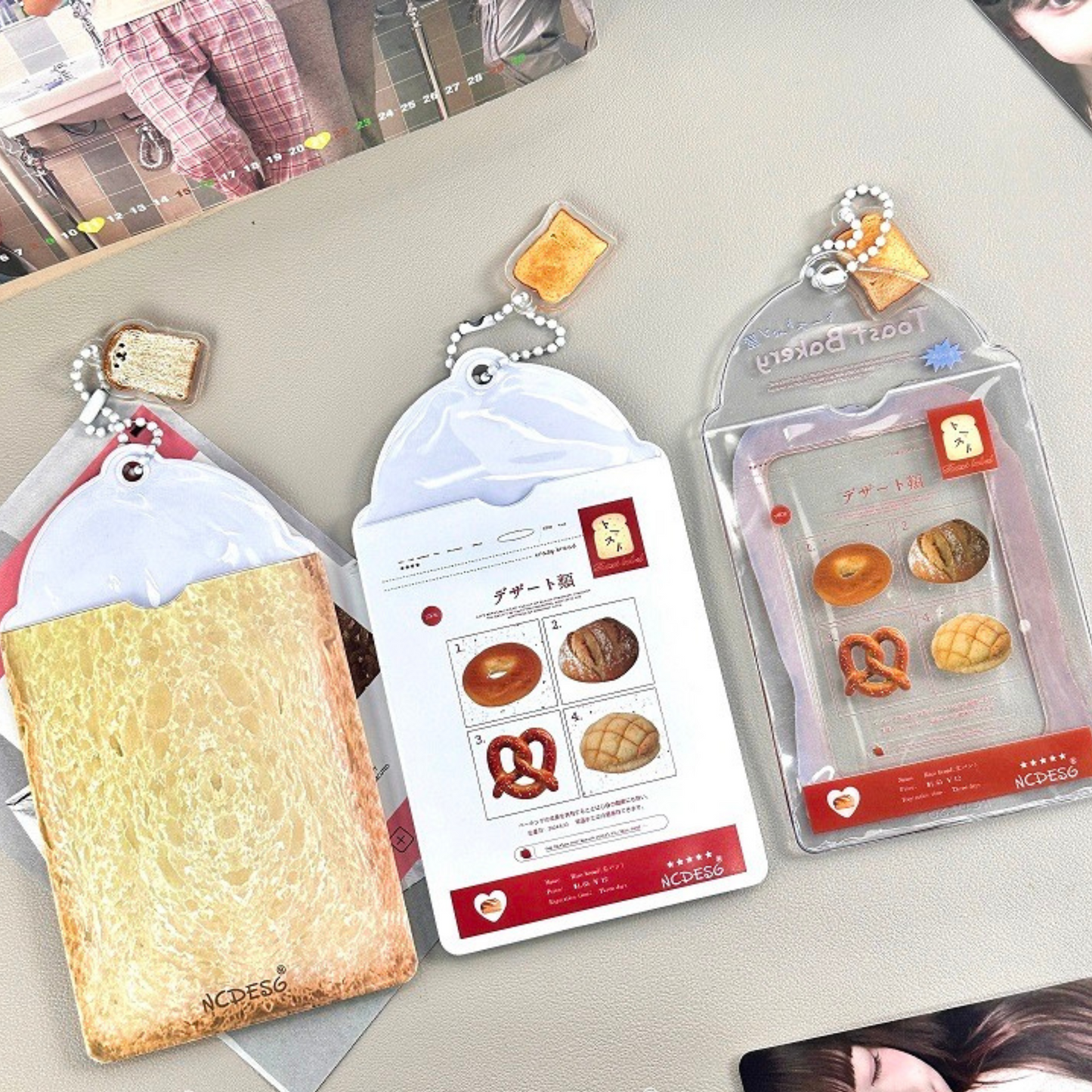 Toast Bakery Card Holder | Kpop photocard holder