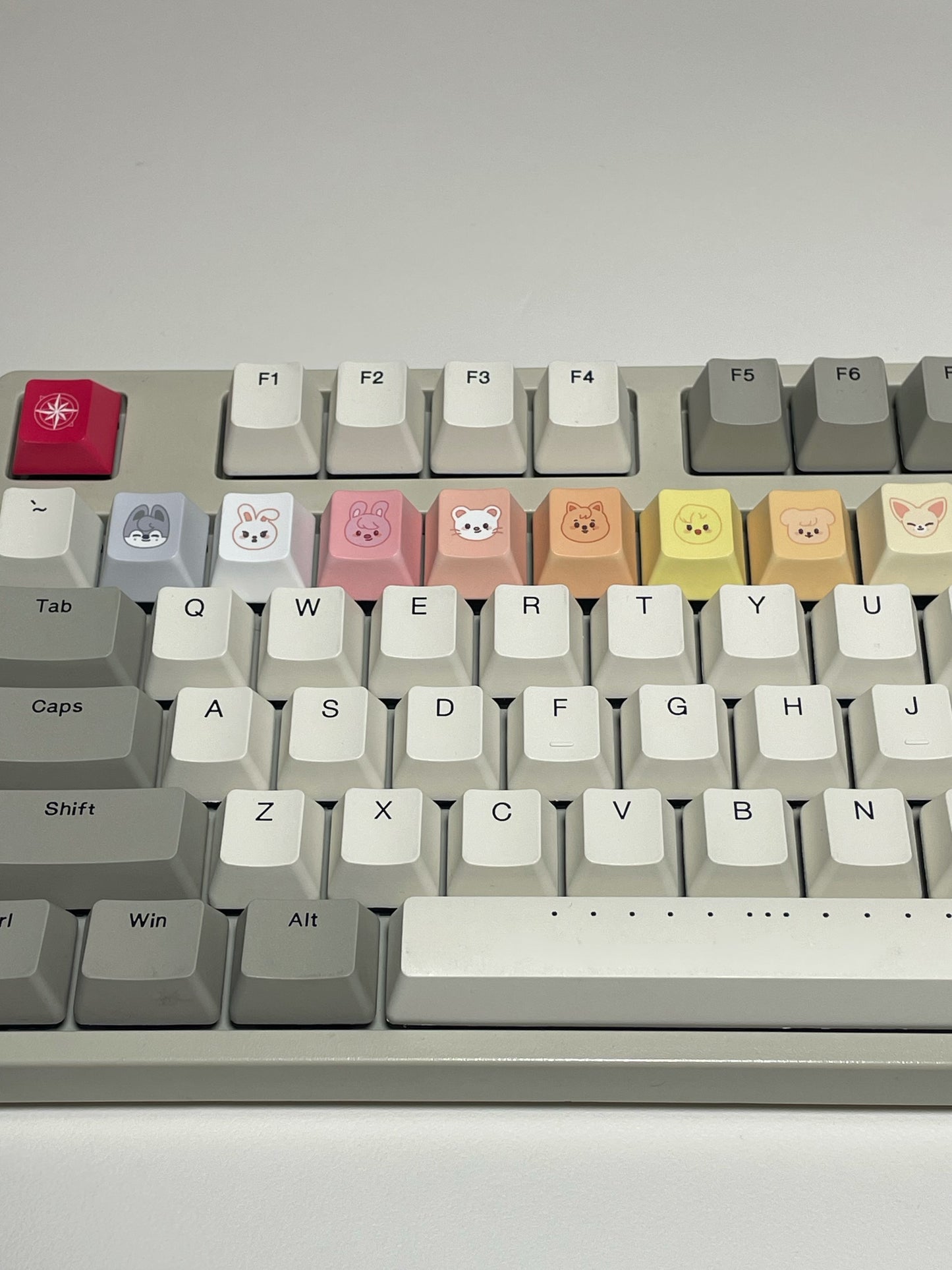 Skzoo Keycap Set |Stray Kids Keycap Fidget Keychains, Skzoo Keyboard Switch