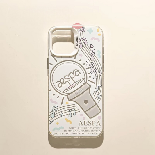 Girl group|Lightstick Phone Case kcaseroom Girl group|Lightstick Phone Case kcaseroom