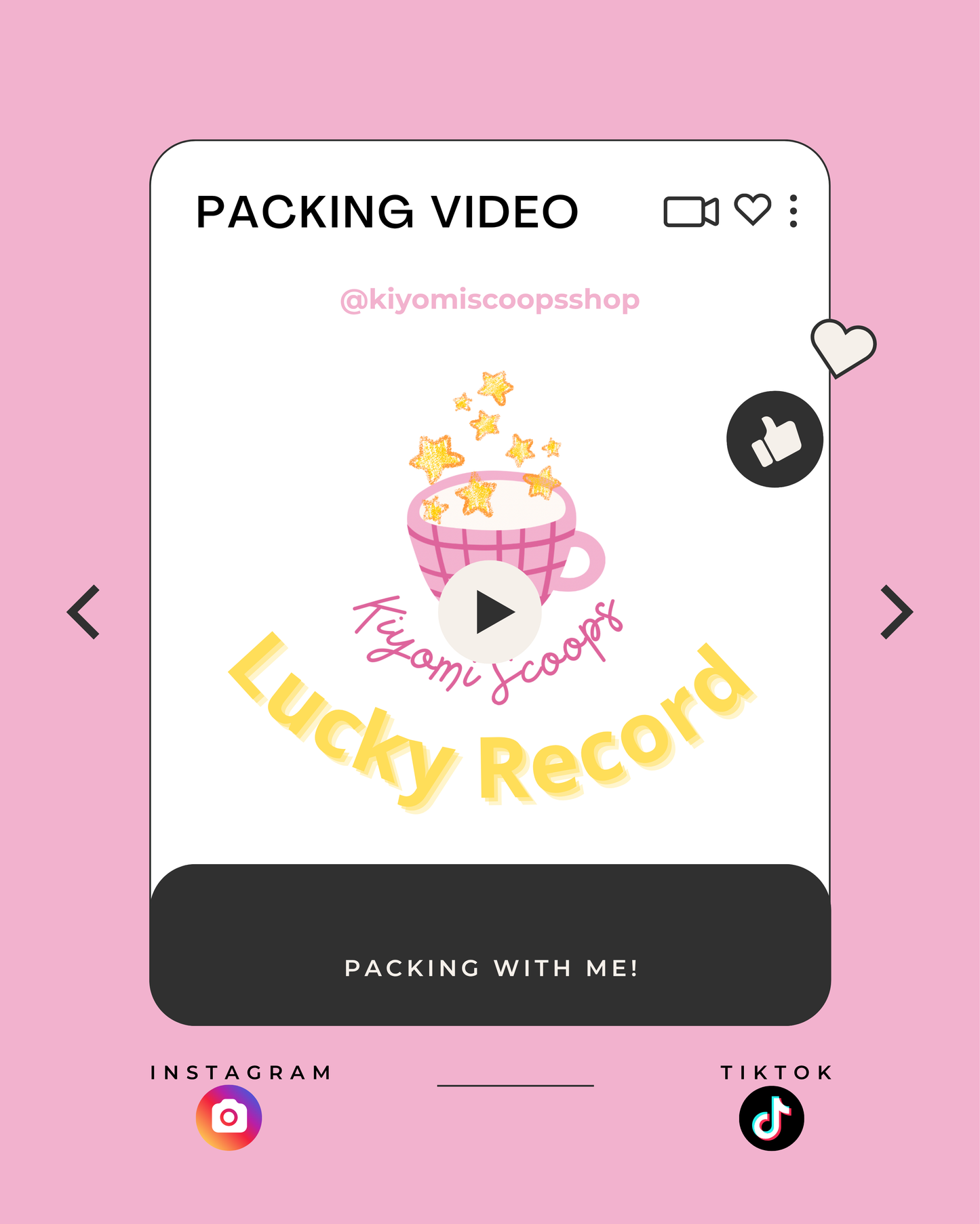 Packing Video on Social Media