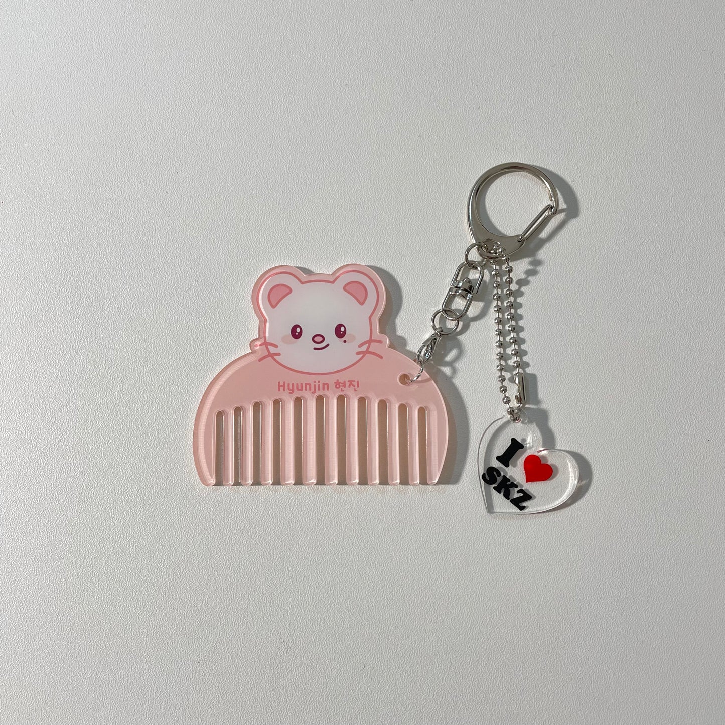 Straykids Mini Comb Charm Skzoo Comb keychain SKZ Bag Charm